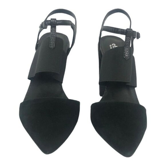 Charles by Charles David Suede Textile Heels - Picture 2 of 7